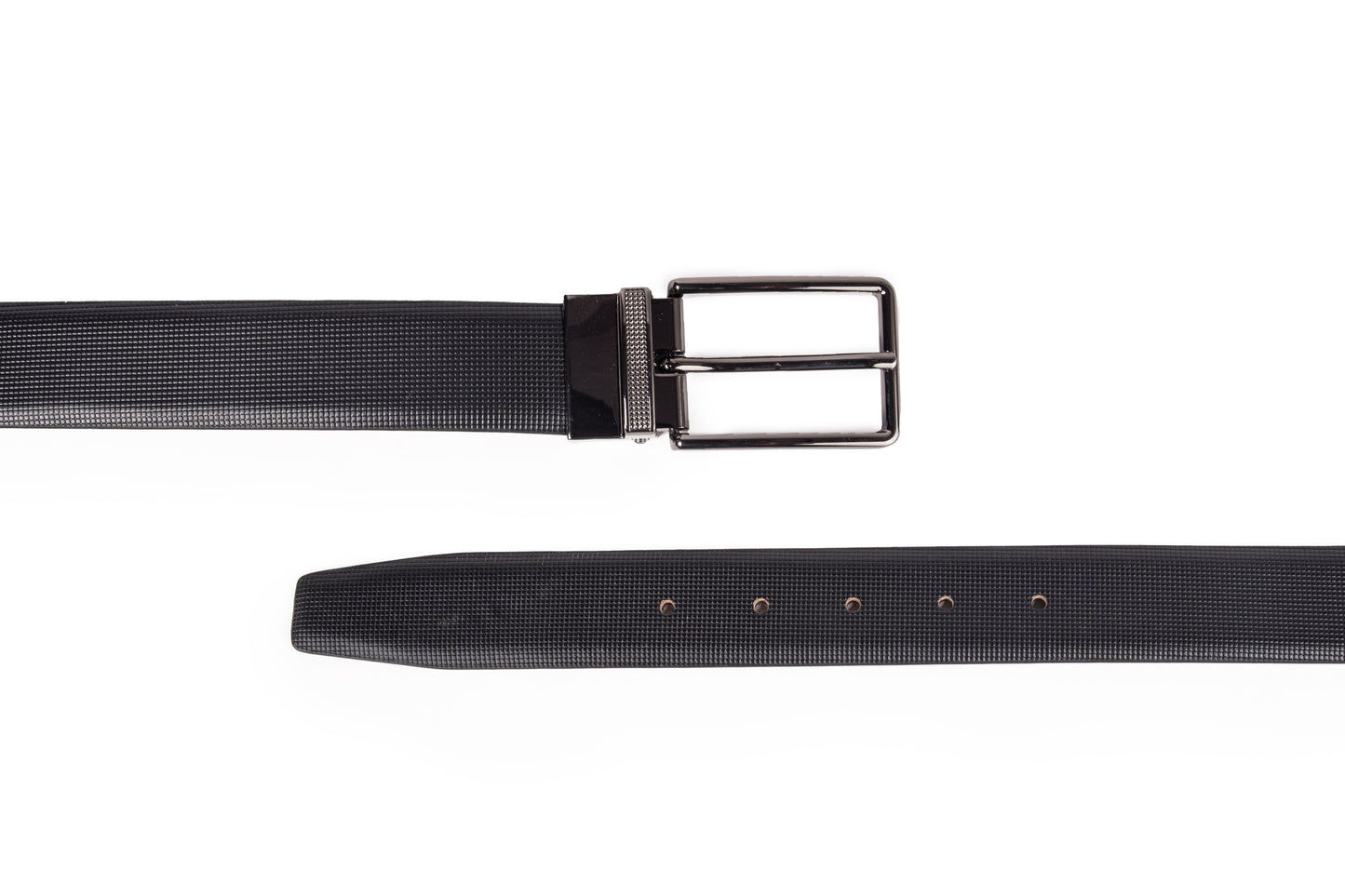 Elegavie Black / Brown Reversible Leather Belt - Timeless Design